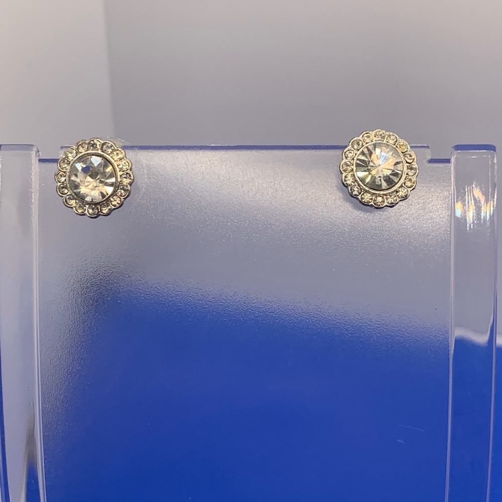Lauren Conrad Halo Solitaire Earrings